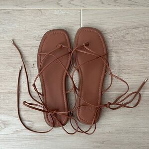 Abercrombie Strappy Flat Sandals